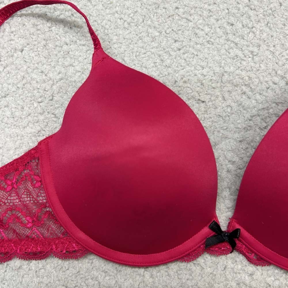 Pink Bra 36B Push Up Bra Push-Up Victoria Secrets - Picture 3 of 12
